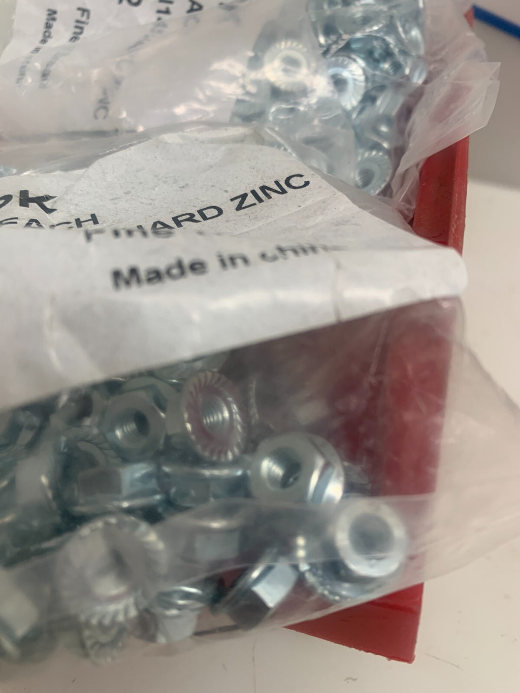 1PK  Hex Serrated Flange Nut  IFI145  Hard Zinc  10-32   (Lot of 10 Bags of 100)2