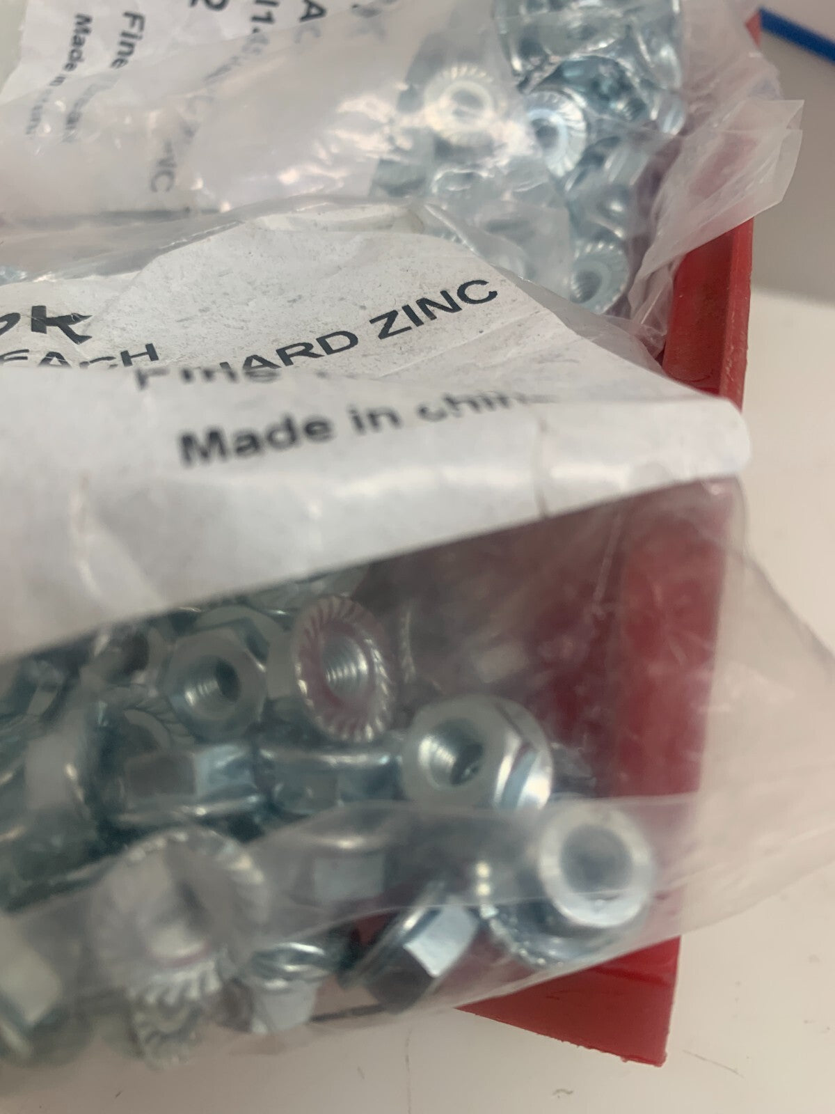 1PK  Hex Serrated Flange Nut  IFI145  Hard Zinc  10-32   (Lot of 10 Bags of 100)2