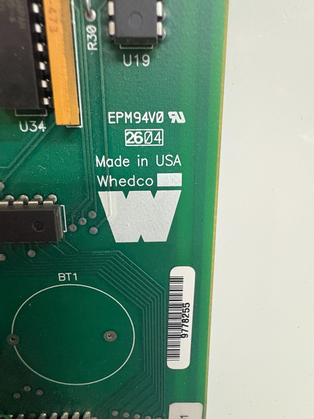 WHEDCO GE FANUC 7000 5809 BA 1