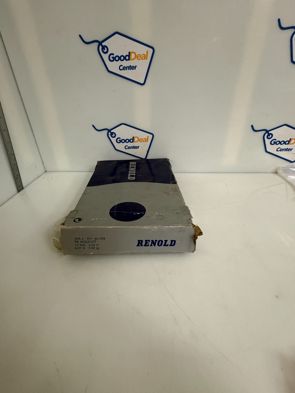 RENOLD RIVETED 10FT ROLLER CHAIN 40A-2 RN 40A2X10FT0