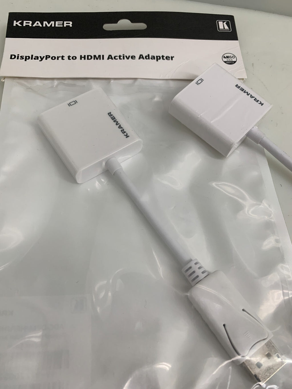 KRAMER HDMI Active Adaptor / Display Port   ADC-DPM/HF/UHD  (Lot of 2)