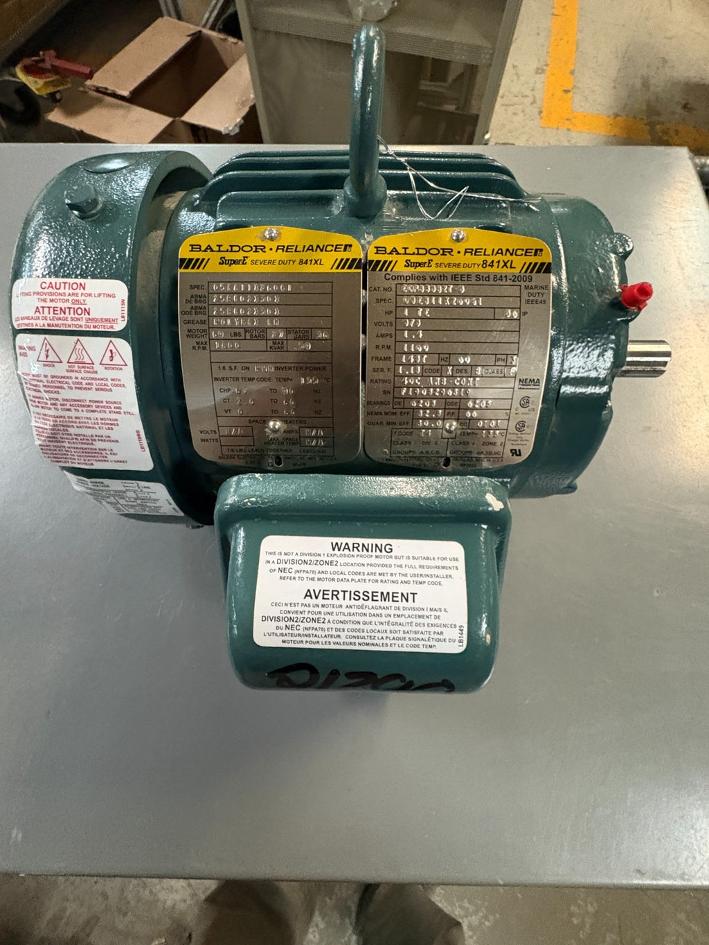 NORD 2HP MOTOR SK90LH/4 CUS