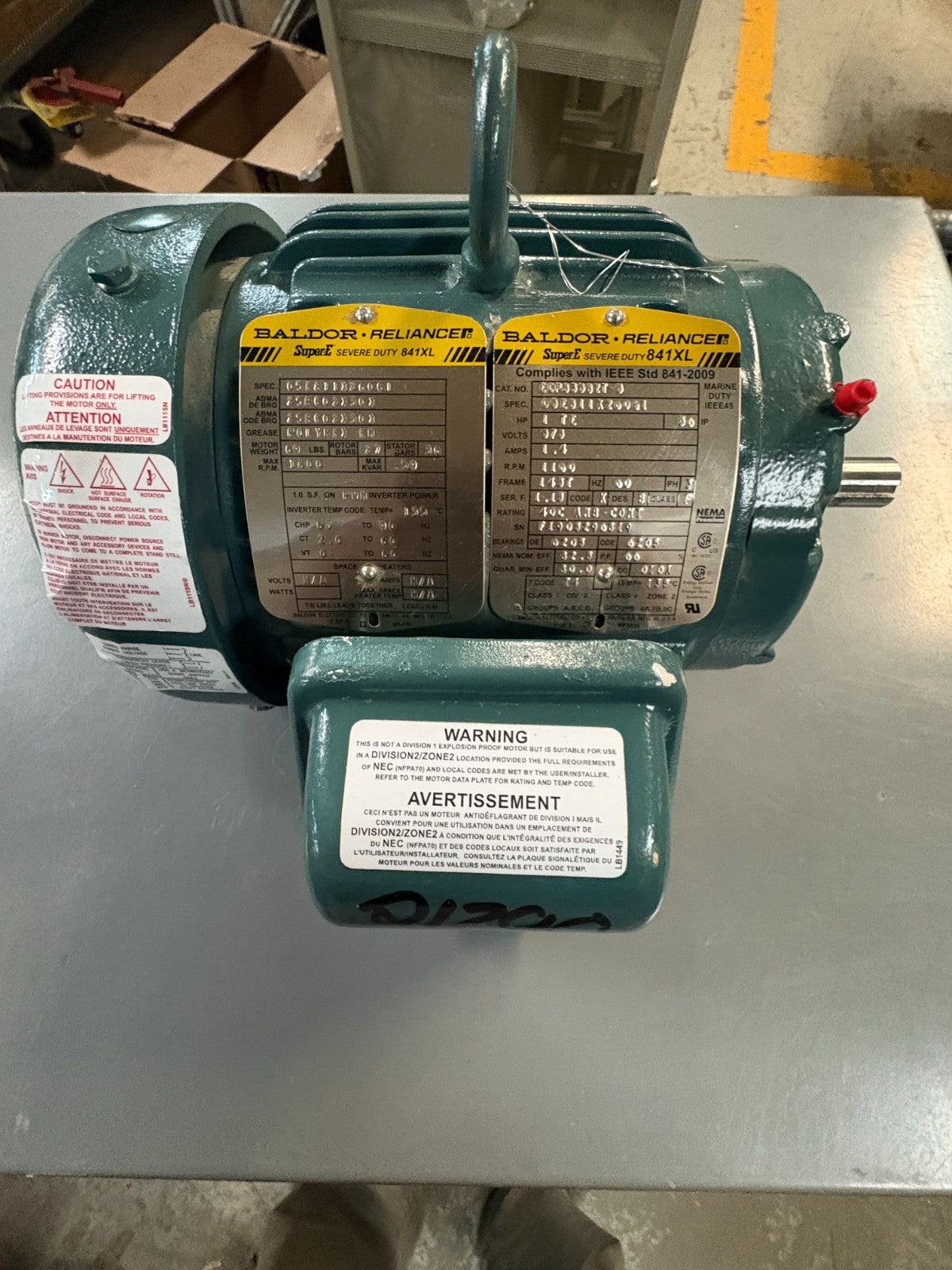NORD 2HP MOTOR SK90LH/4 CUS