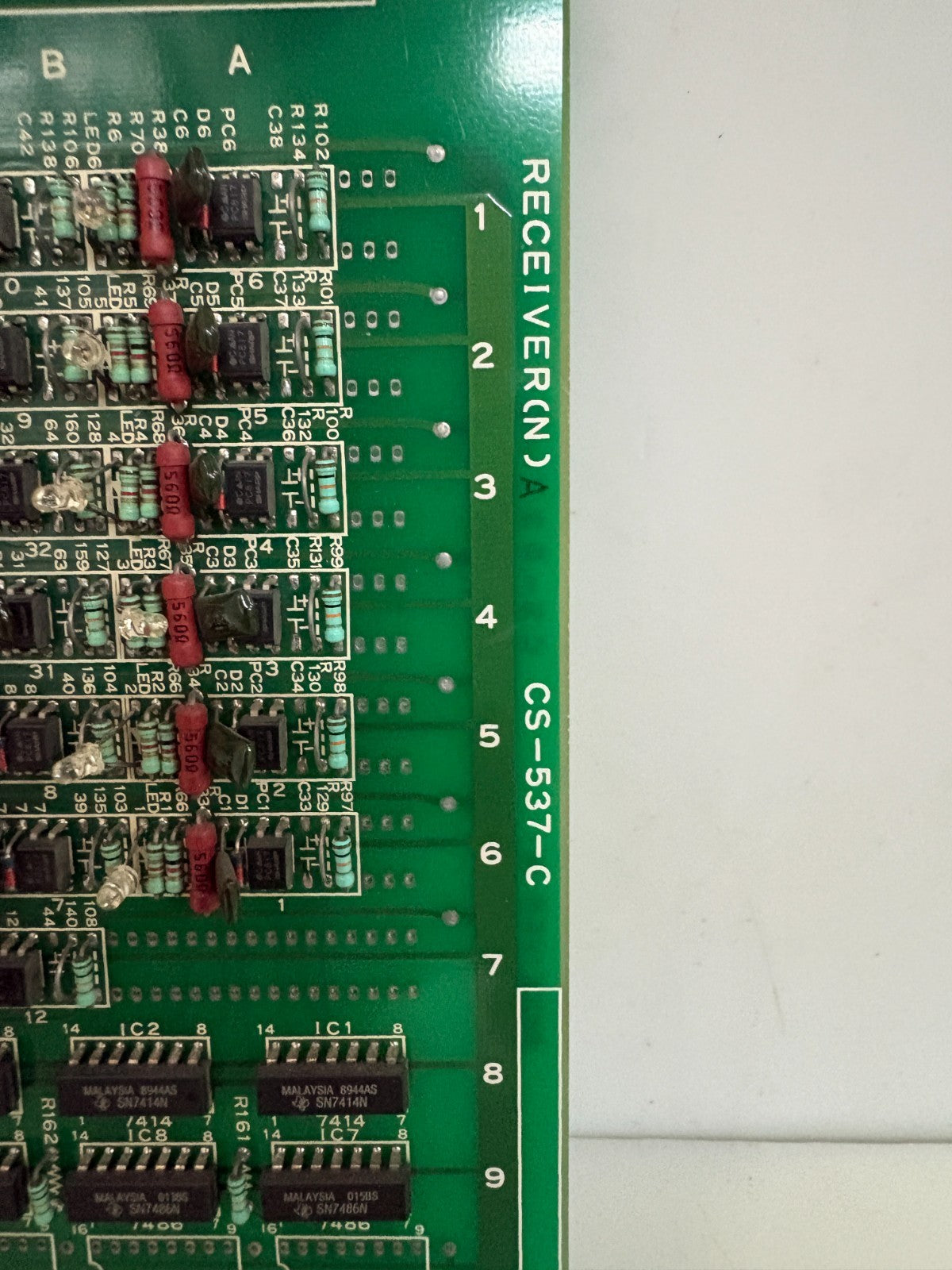 CS-537-C RECEIVER CIRCUIT BOARD 1