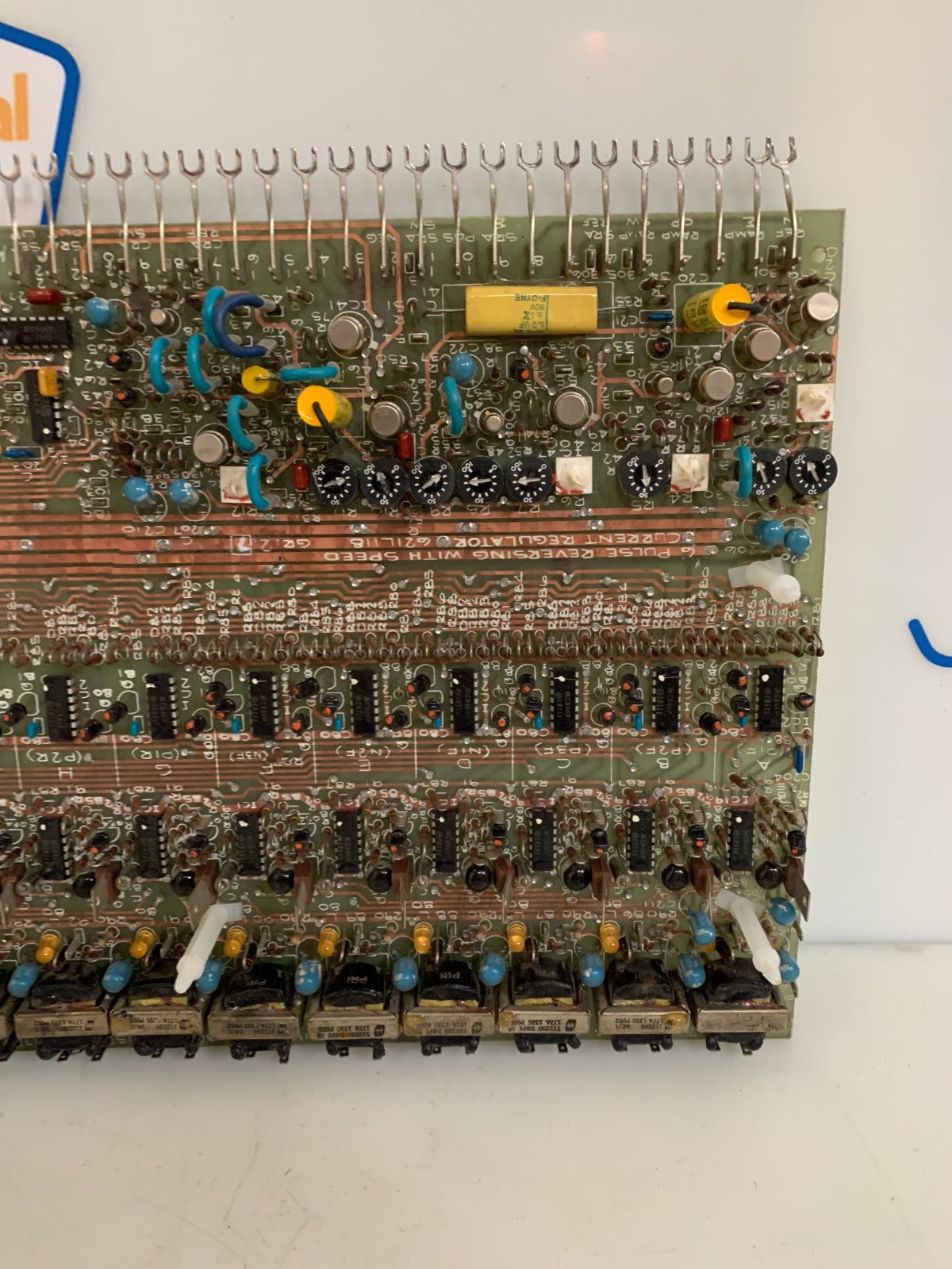 GE FANUC 6 PULSE REVERSING WITH SPEED CURRENT REGULATOR 621L118 GR 2 "7"