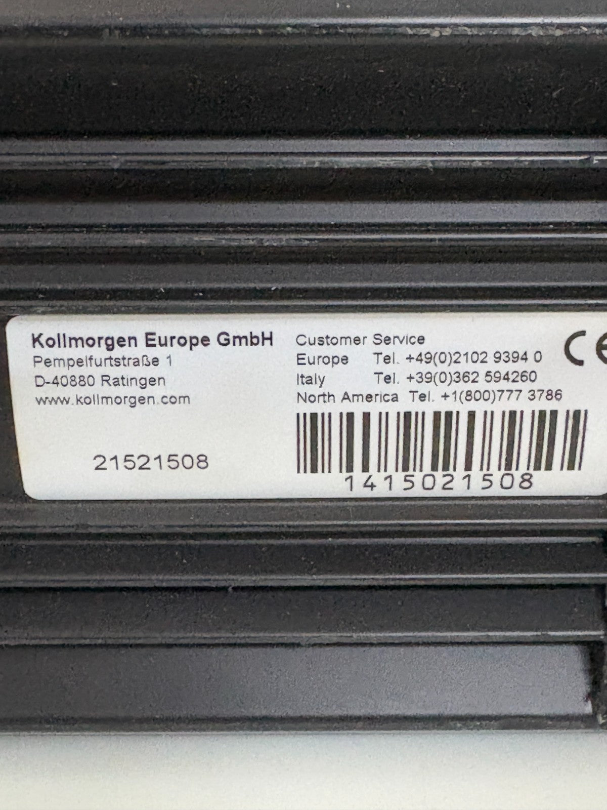 KOLLMORGEN SERVO MOTOR 6SM 56-S 3000