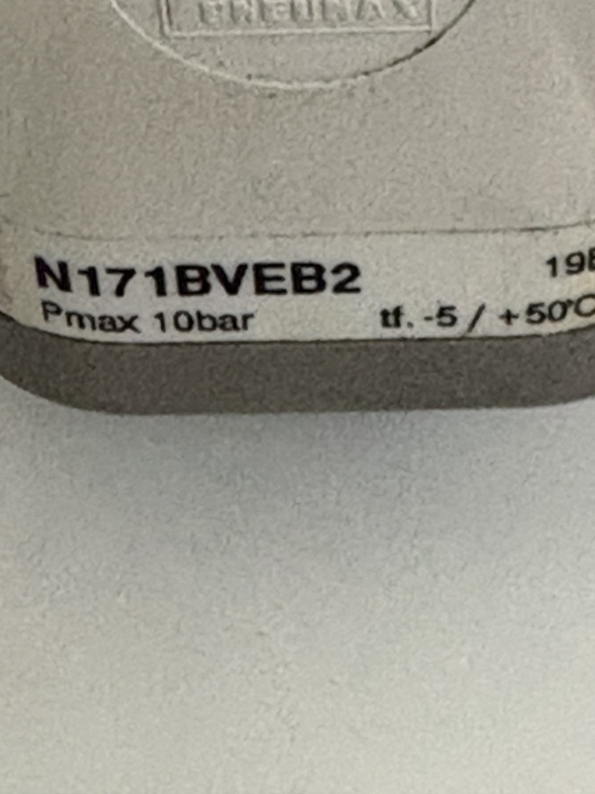 PNEUMEX PNEUMATIC SHUT OFF VALVE N171BVEB2
