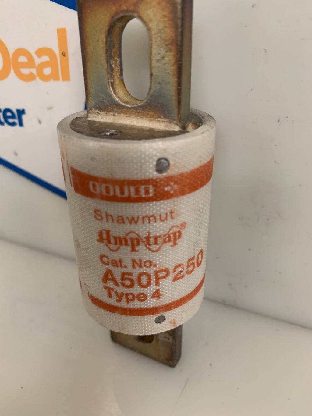 GOULD SHAWMUT AMPTRAP FUSE A50P250 TYPE 4 250 AMP