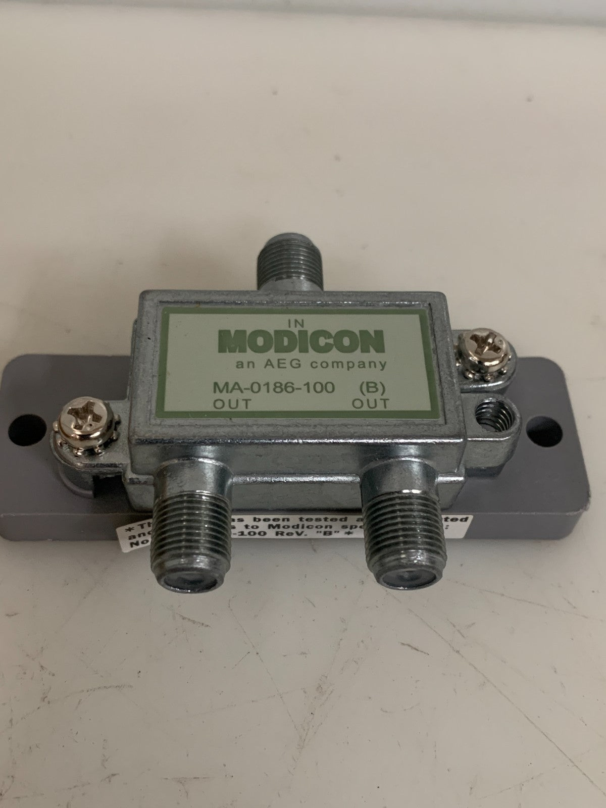 SCHNEIDER MODICOM COMMUNICATION LINE SPLITTER MA-0186-100