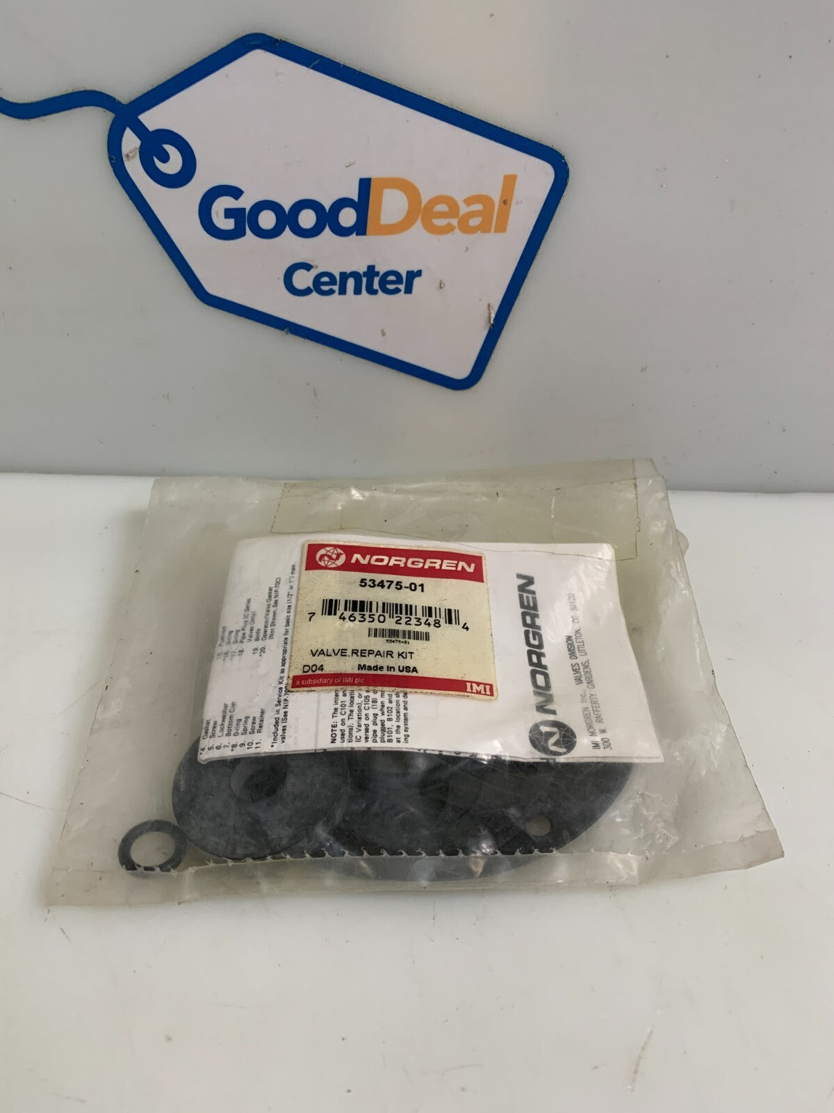 NORGREN PROSPECTOR POPPET VALVE REPAIR KIT 53475-01