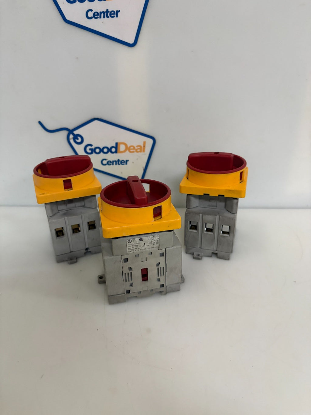 LOT OF 3 SPRECHER SCHUH LE7-63-1753 DISCONNECT SWITCH0