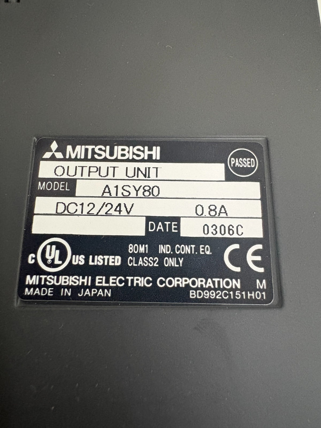 MITSUBISHI PROGRAMMABLE CONTROLLER #A1SY80