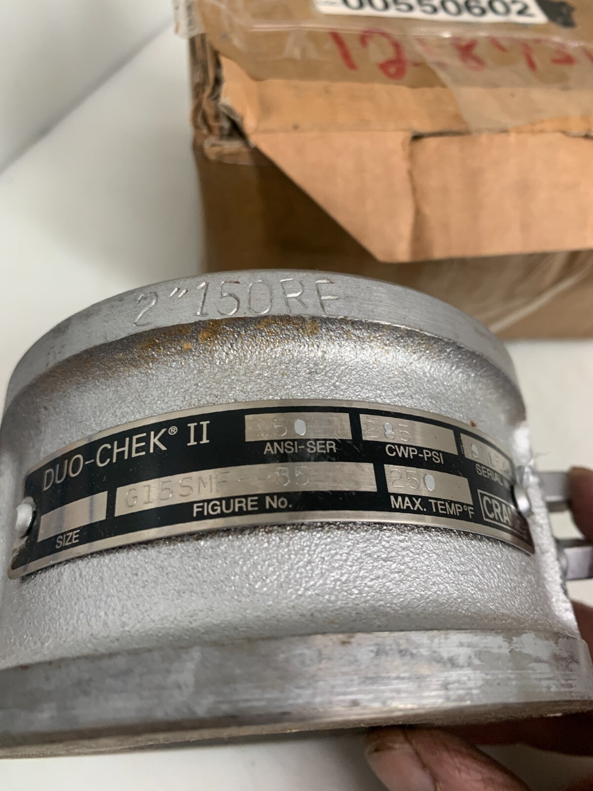 CRANE / DUO-CHECK II   G15SMF-124   2"  Check Valve2