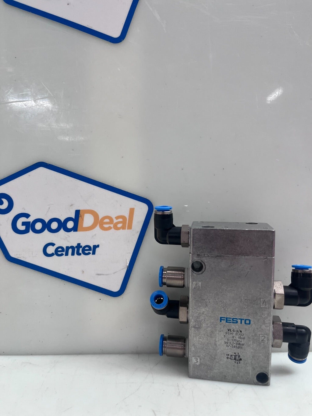 FESTO VL-5-1/4 Pneumatic Pilot Valve 9199 B2020