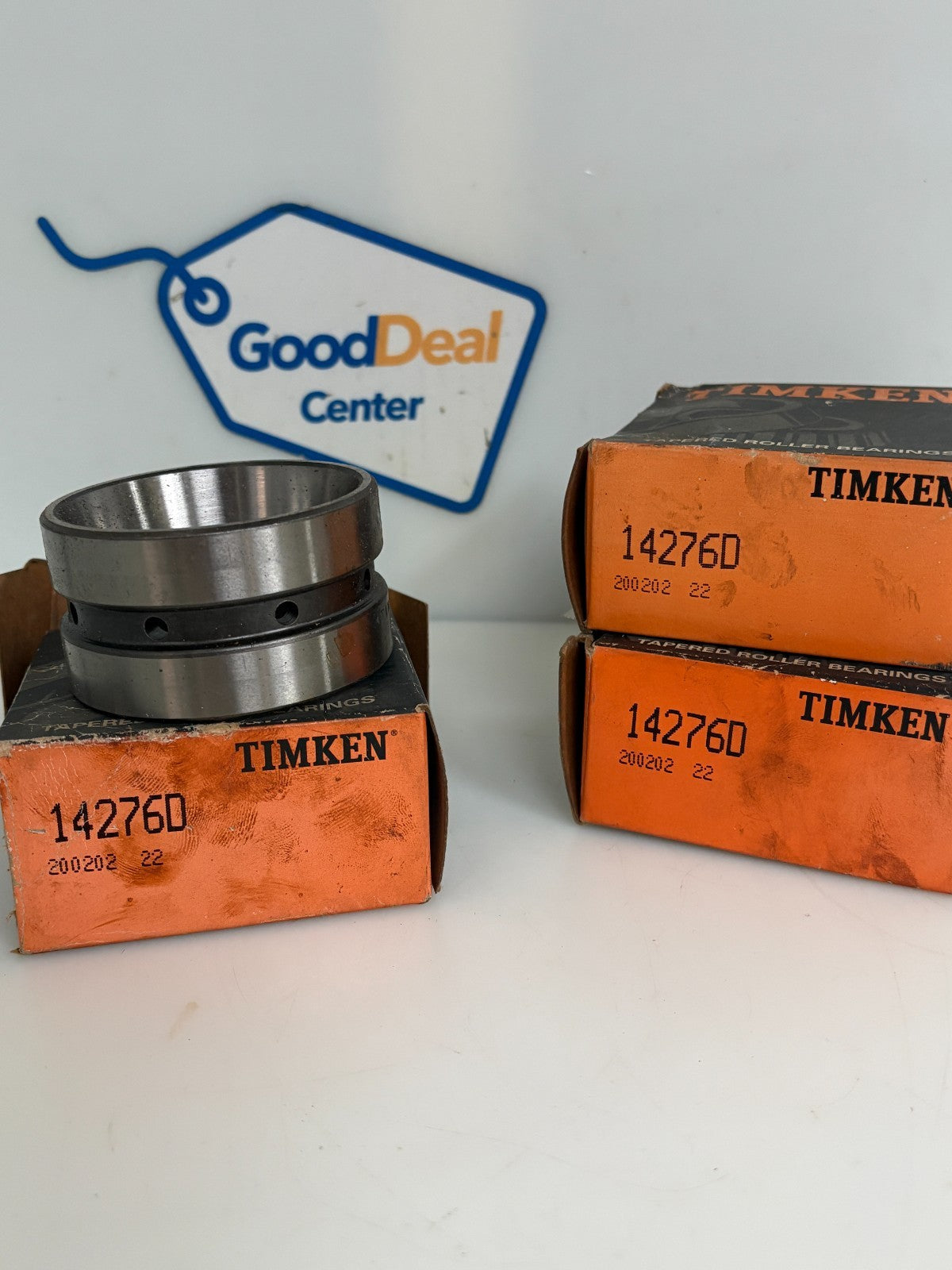 LOT OF 3 TIMKEN TAPERED DOUBLE ROLLER BEARING 14276D0