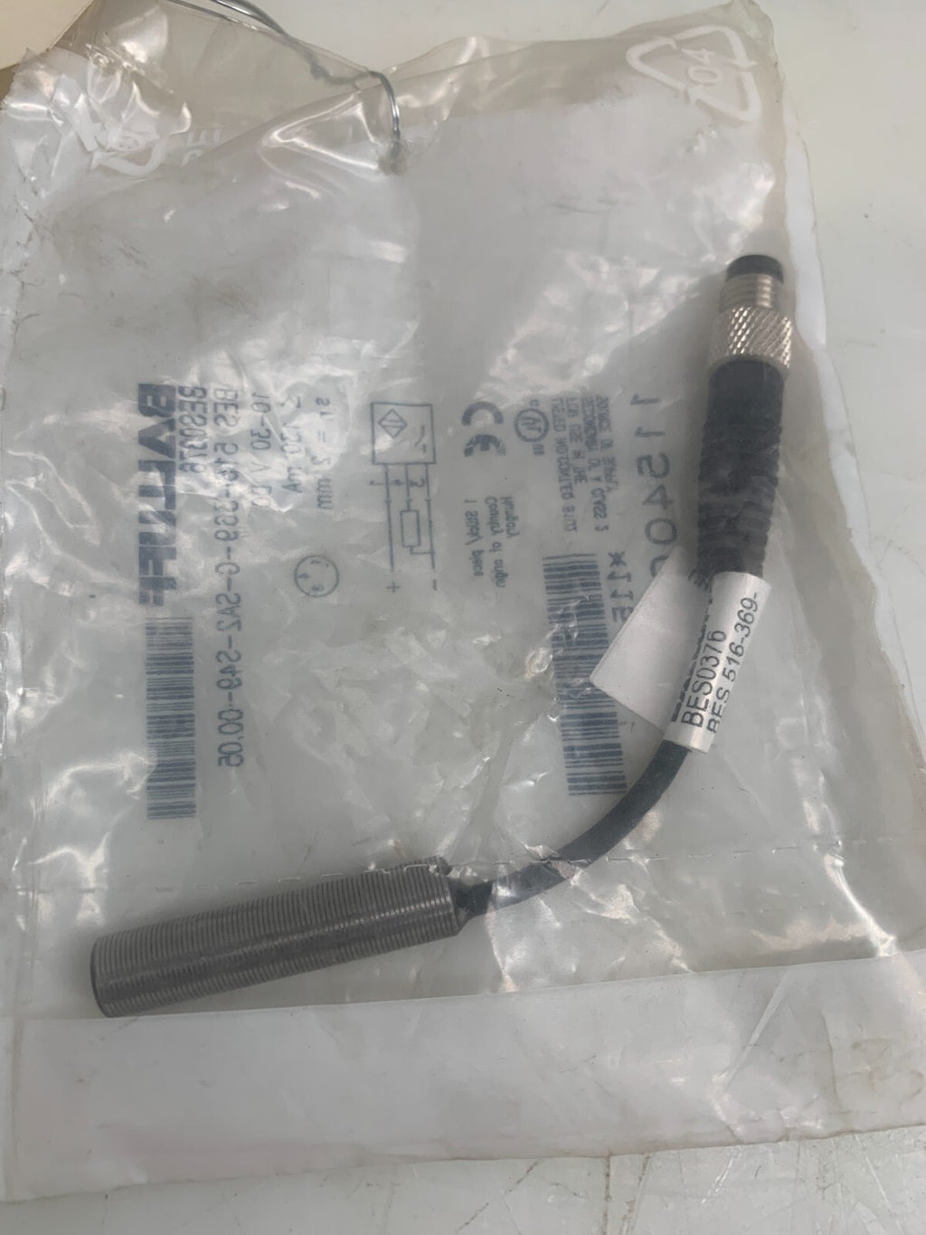 TRUMPF / Balluff  BES0376  Sensor Cable BES 516-369-G-SA2-S49-00,05
