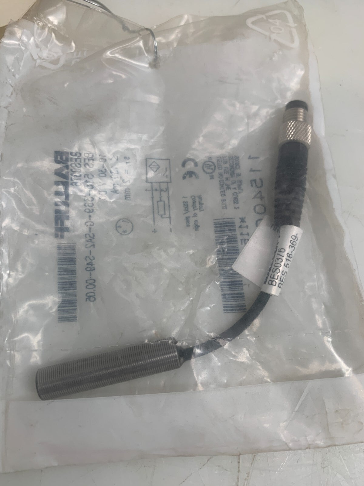 TRUMPF / Balluff  BES0376  Sensor Cable BES 516-369-G-SA2-S49-00,05