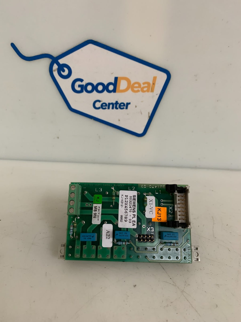 SIEMENS SERVO BACKPLANE INSERT PL EA 00321470-03