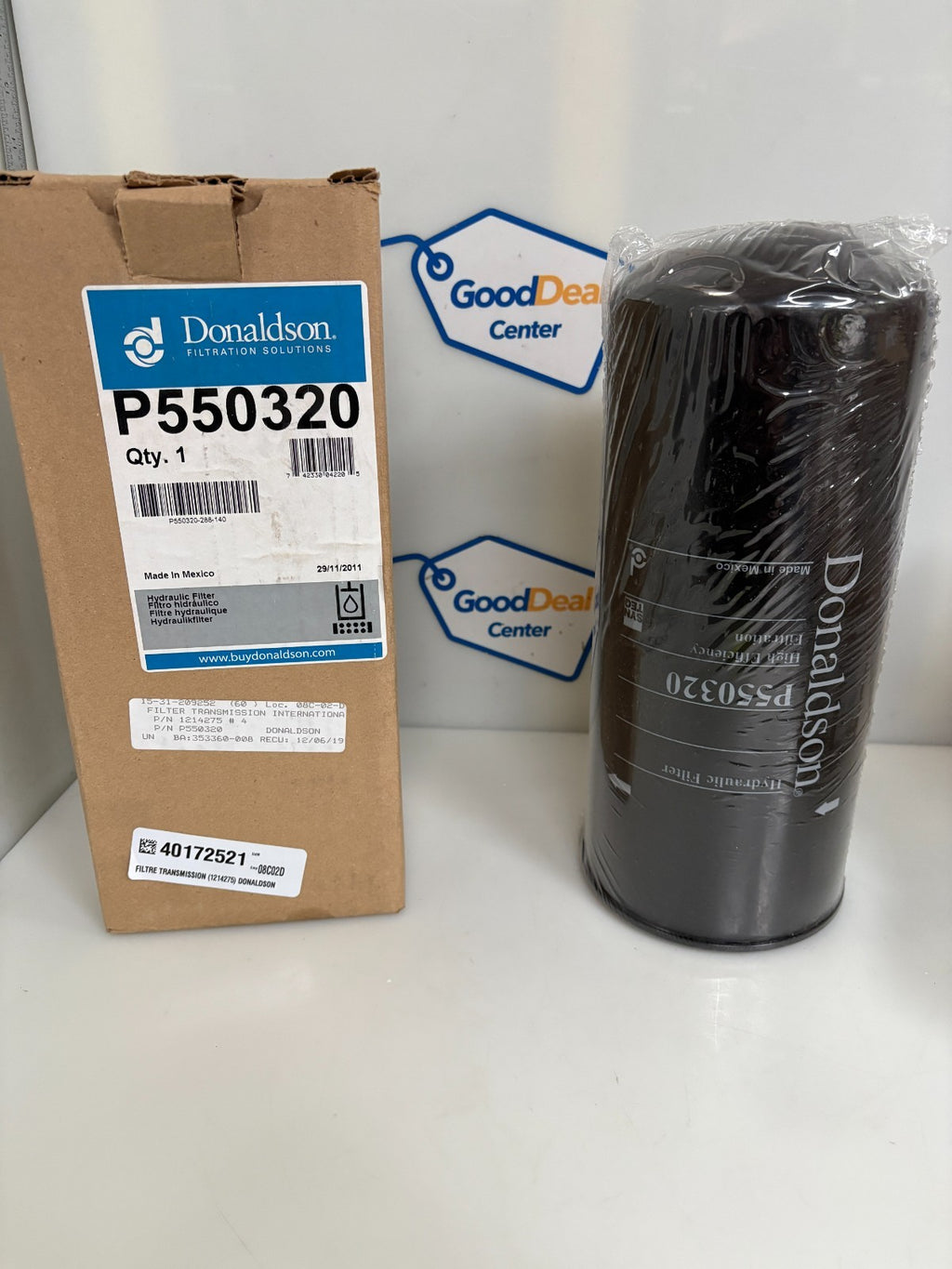 DONALDSON HYDRAULIC FILTER P550320