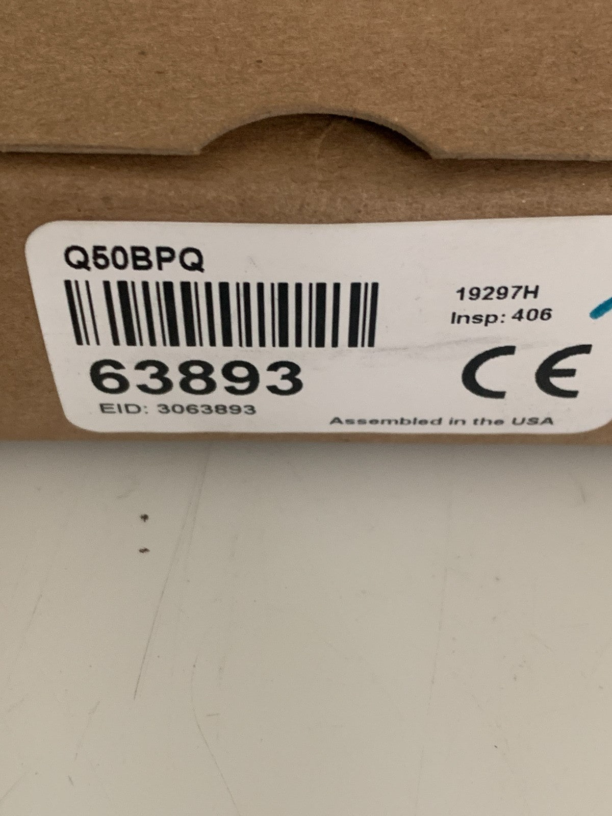 BANNER DISPLACEMENT SENSOR Q50BPQ3