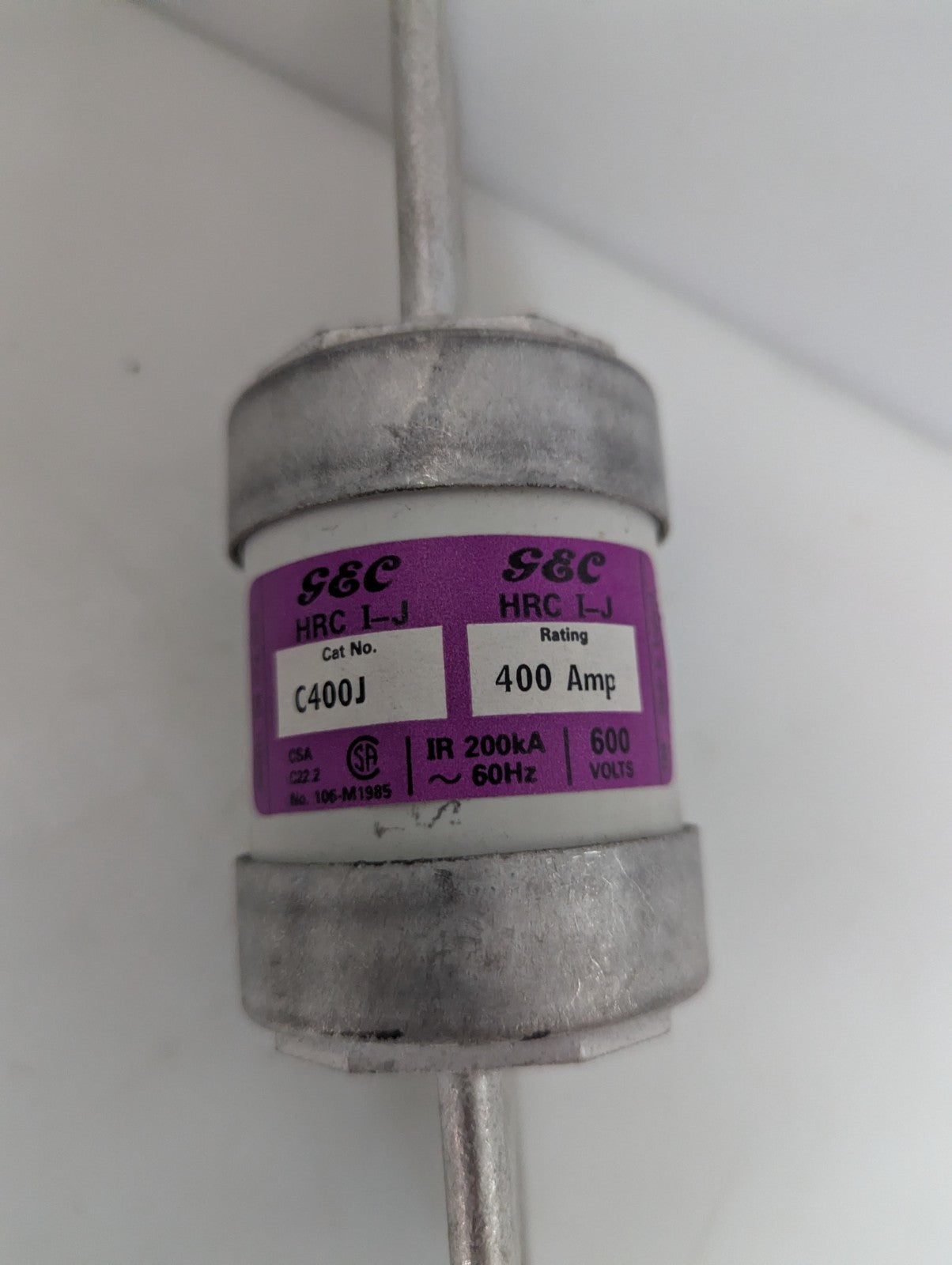 G & C FUSE HRC I-J 400 AMP #C400J3