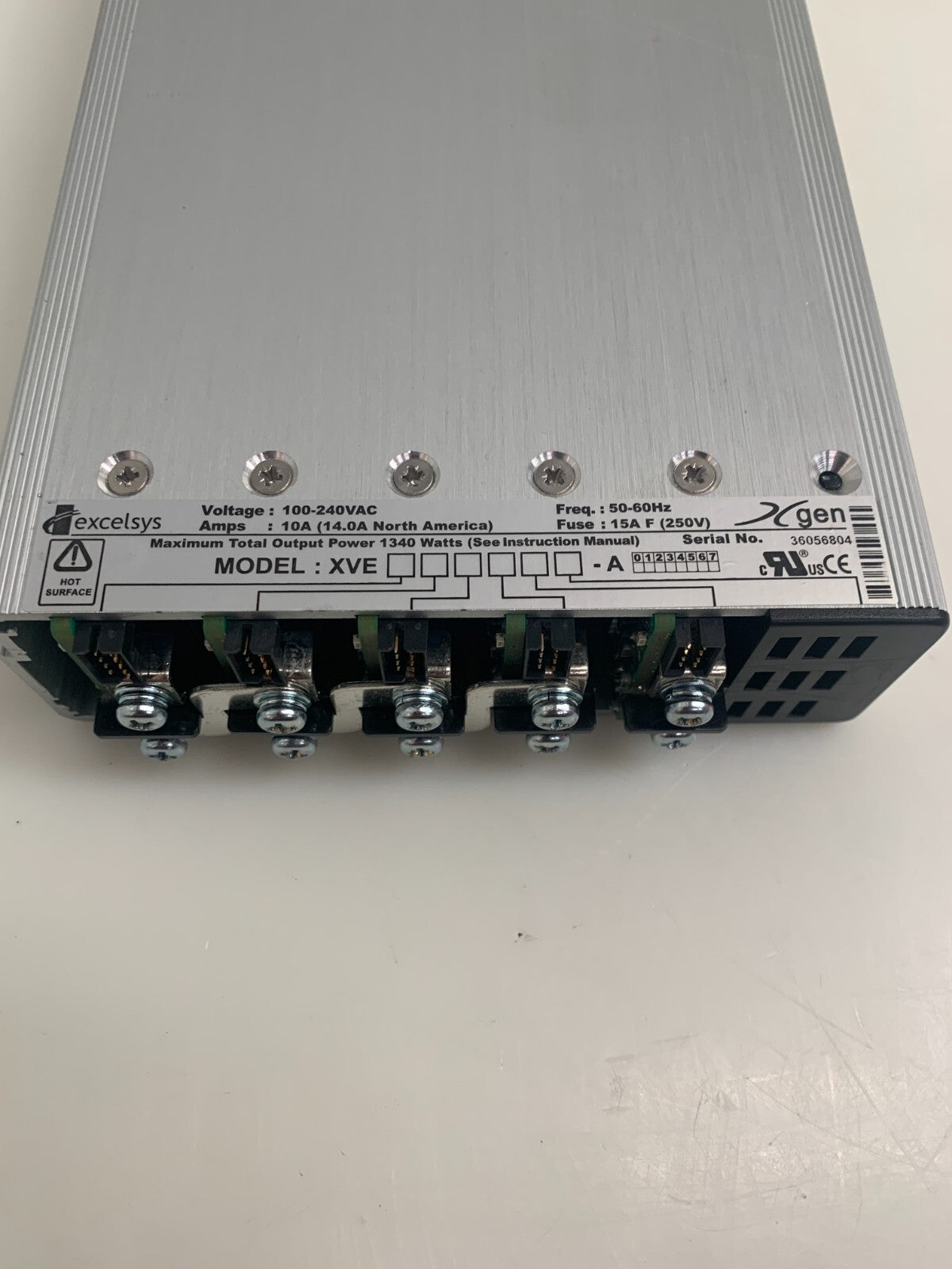 Excelsys Power Supply Ext/Int Offboard AC/DC Configurable XVE-D31