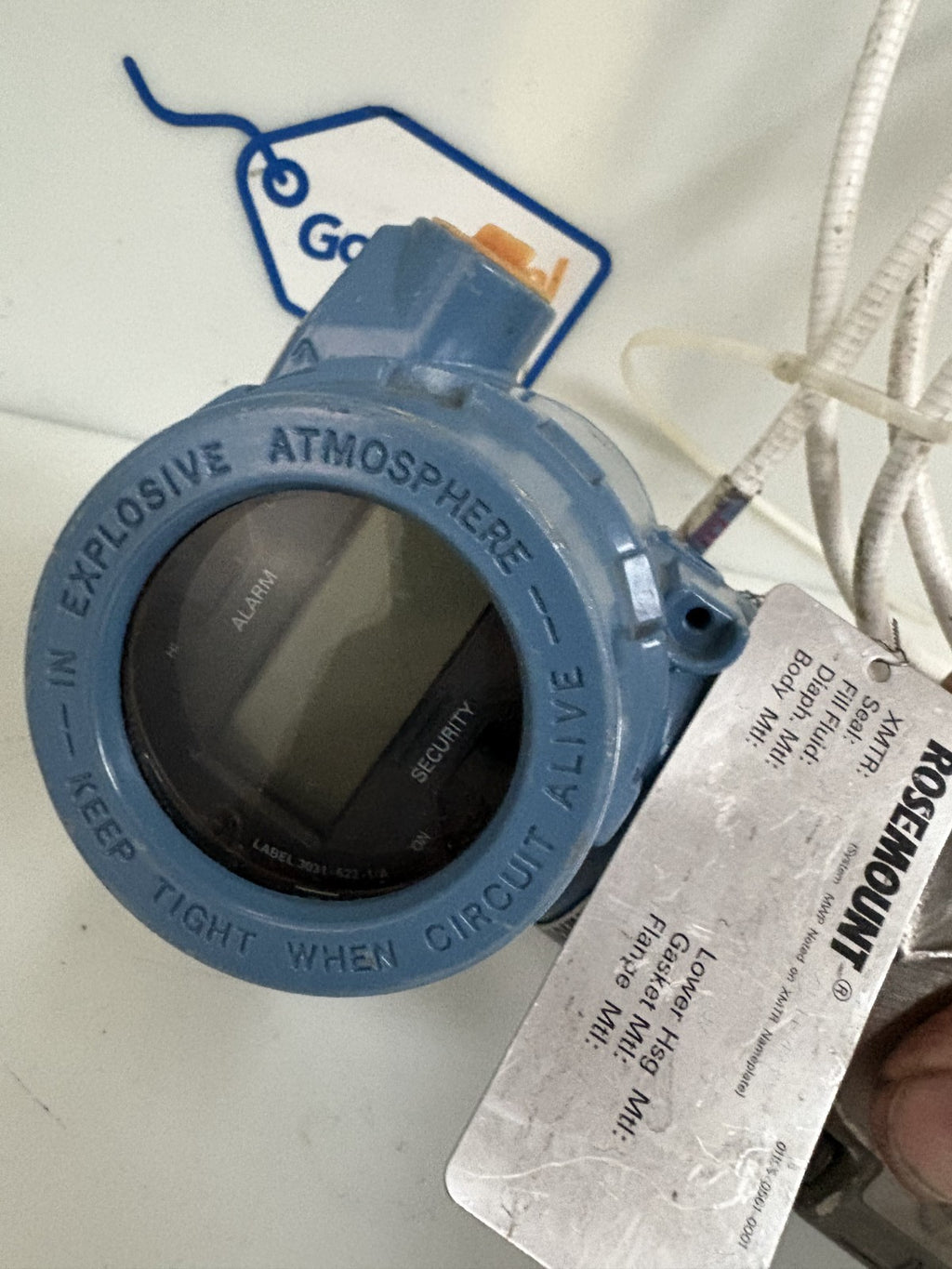 ROSEMOUNT SMART FAMILY PRESSURE TRANSMITTER 3051 CG2A22A1A51K5M5 W/MODULE1