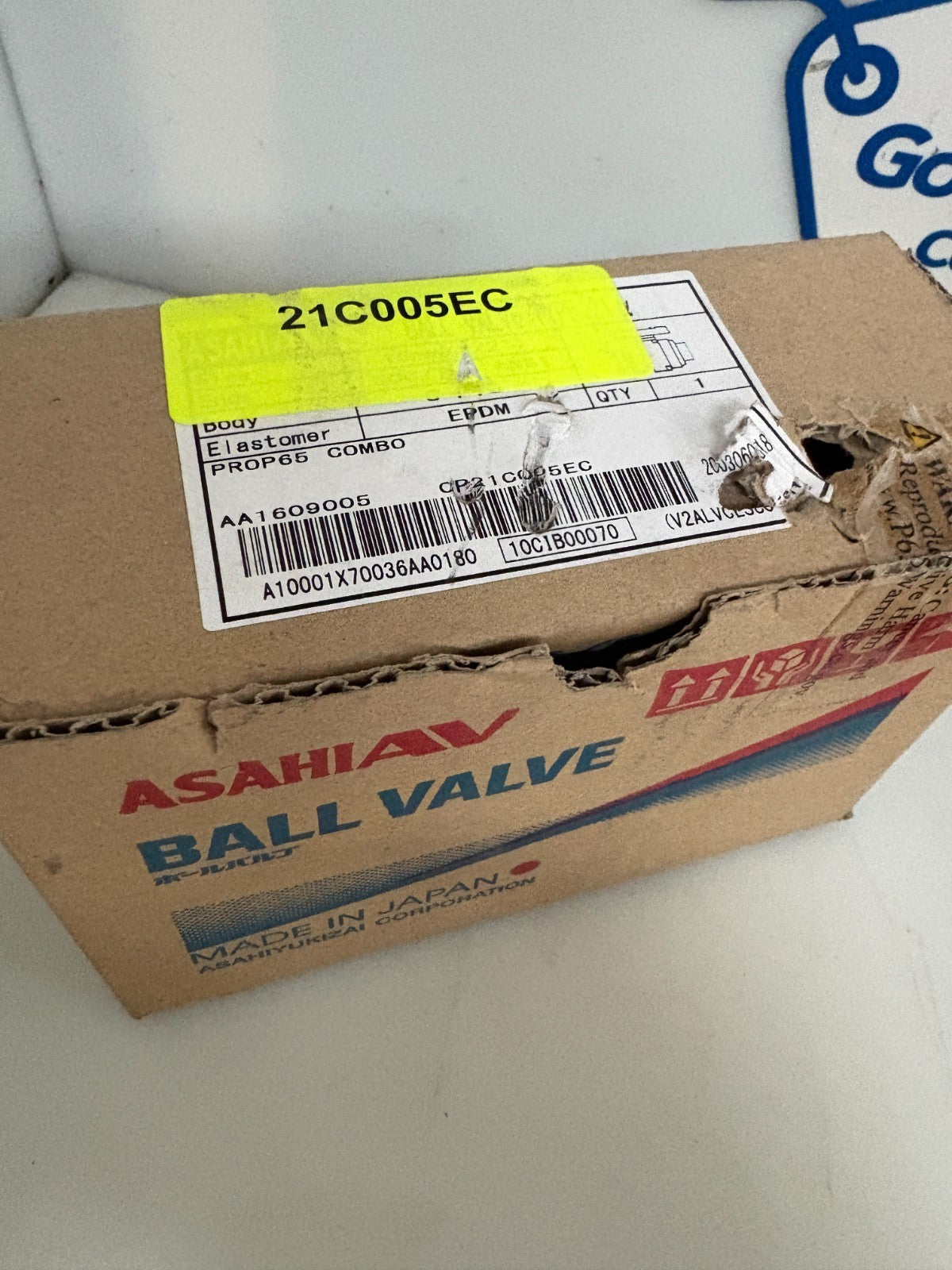 ASAHI AV 1/2" TRUE UNION PVC BALL VALVE 2