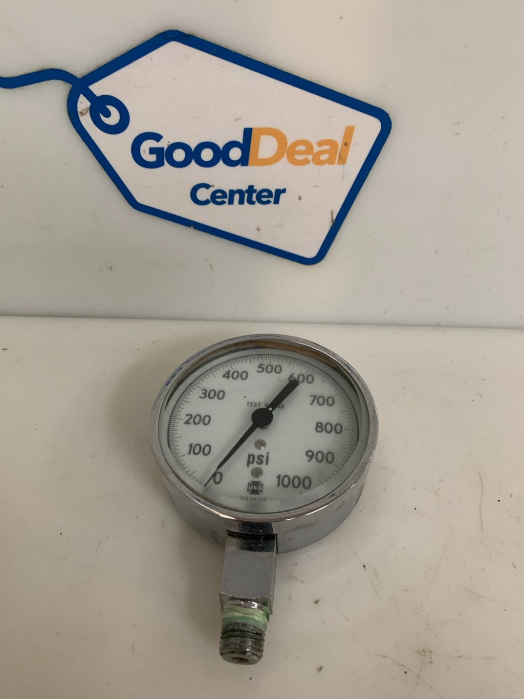 U S G AMETEK 0-1000 PSI S.STEEL GAUGE