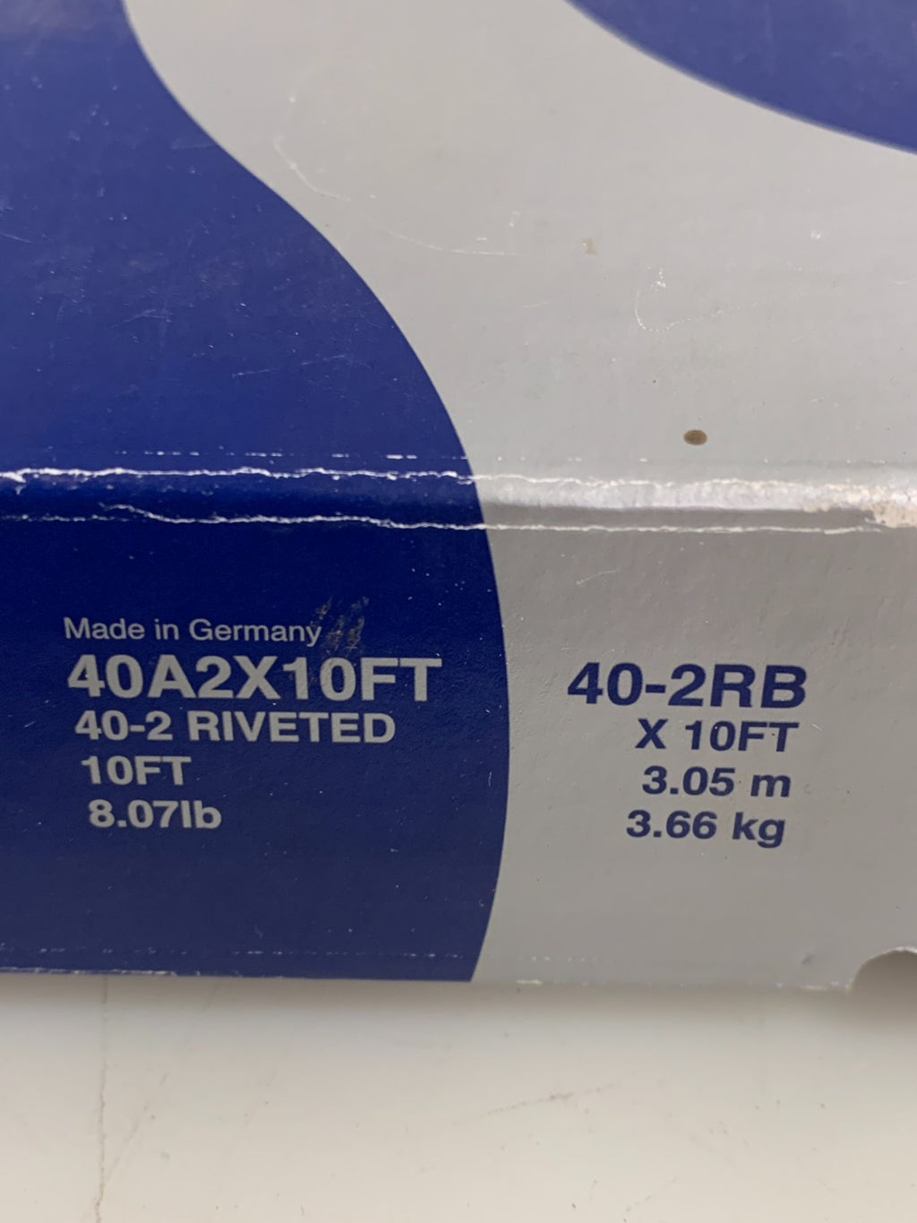 RENOLD  Roller Chain  Dual Row 10'   40A2X10FT  40-2RB