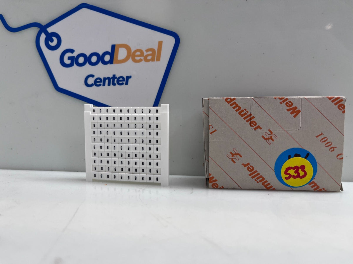 WEIDMULLER DEK 5 GW8 / DEK5GW8 (NEW IN BOX) 10 pcs0