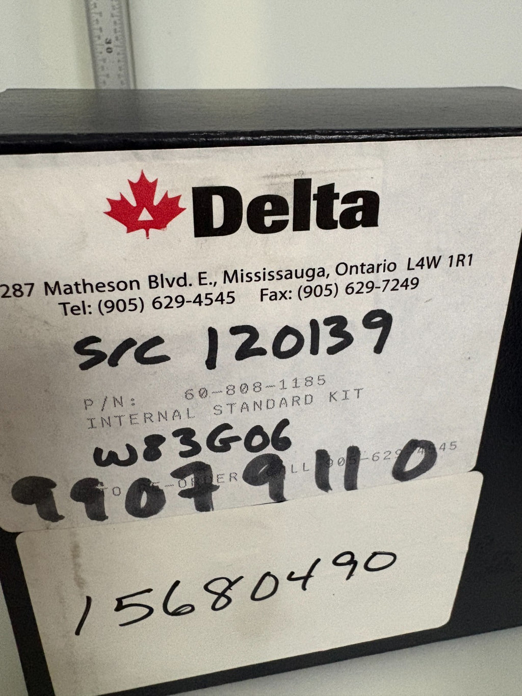 DELTA GLASS EXPANSION TRIDENT INTERNAL STANDARD KIT #60-808-1185