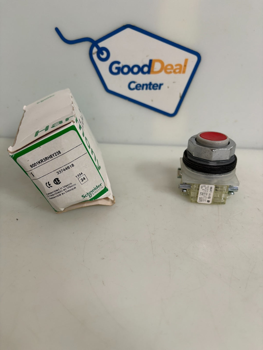 SCHNEIDER STOP SWITCH 9001KR3RH8Y238