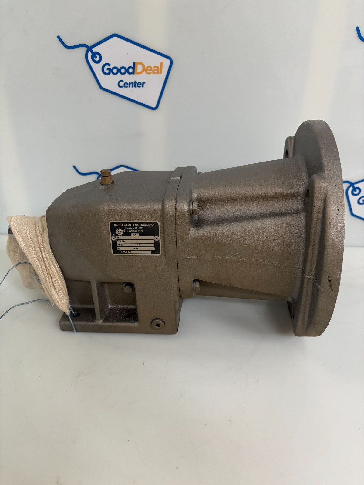 NORD DRIVESYSTEMS GEAR REDUCTION MOTOR SK 12 N180TC RATIO 4.32  391 RPM