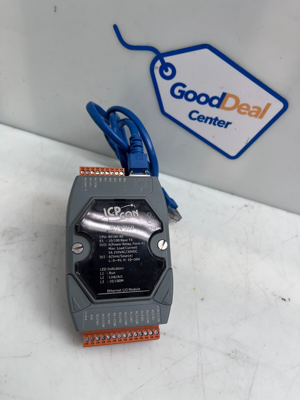 ICP / CON   ET-7060 Data Acquisition Module Ethernet I/O
