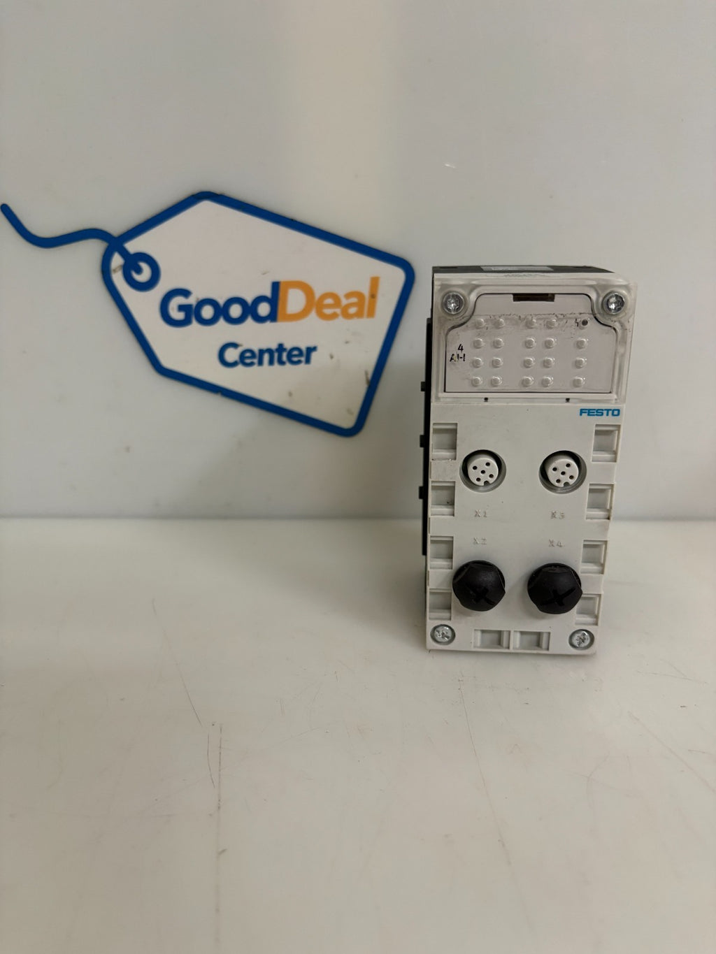 FESTO INTERCONNECTION BLOCK 195742 CPX-GE-EV W/MANIFOLD BLOCK 1957040