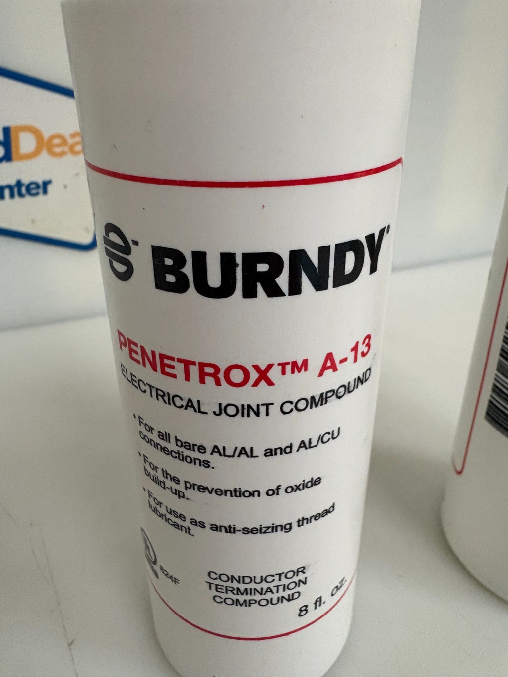 LOT OF 2 BURNDY PENETROX A-13 ELECTRICAL JOINT COMPOUND2