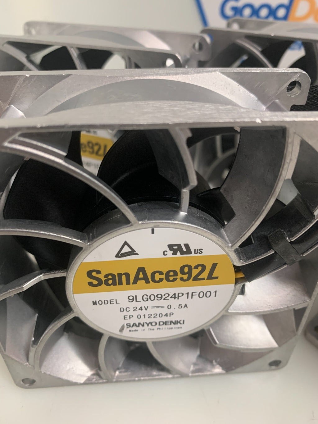 Lot of 4 SANYO DENKI San Ace 92L Fan 9LG0924P1F001 24VDC 0.5A