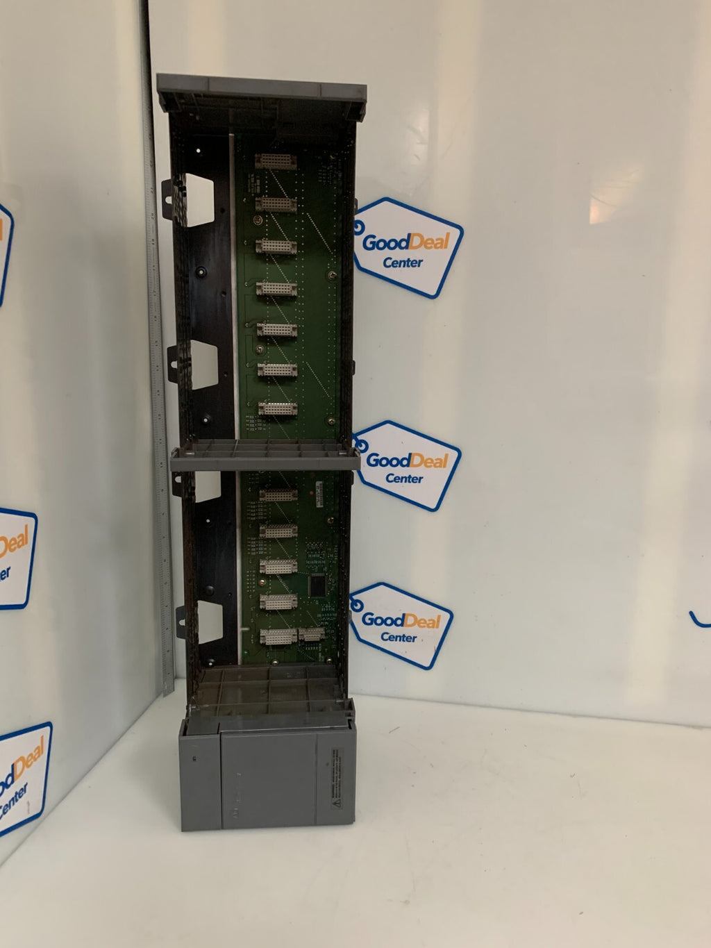 ALLEN BRADLEY SC500 POWER SUPPLY 1746-PR SER C  W/13 SLOT RACK 1746-A13 SER B