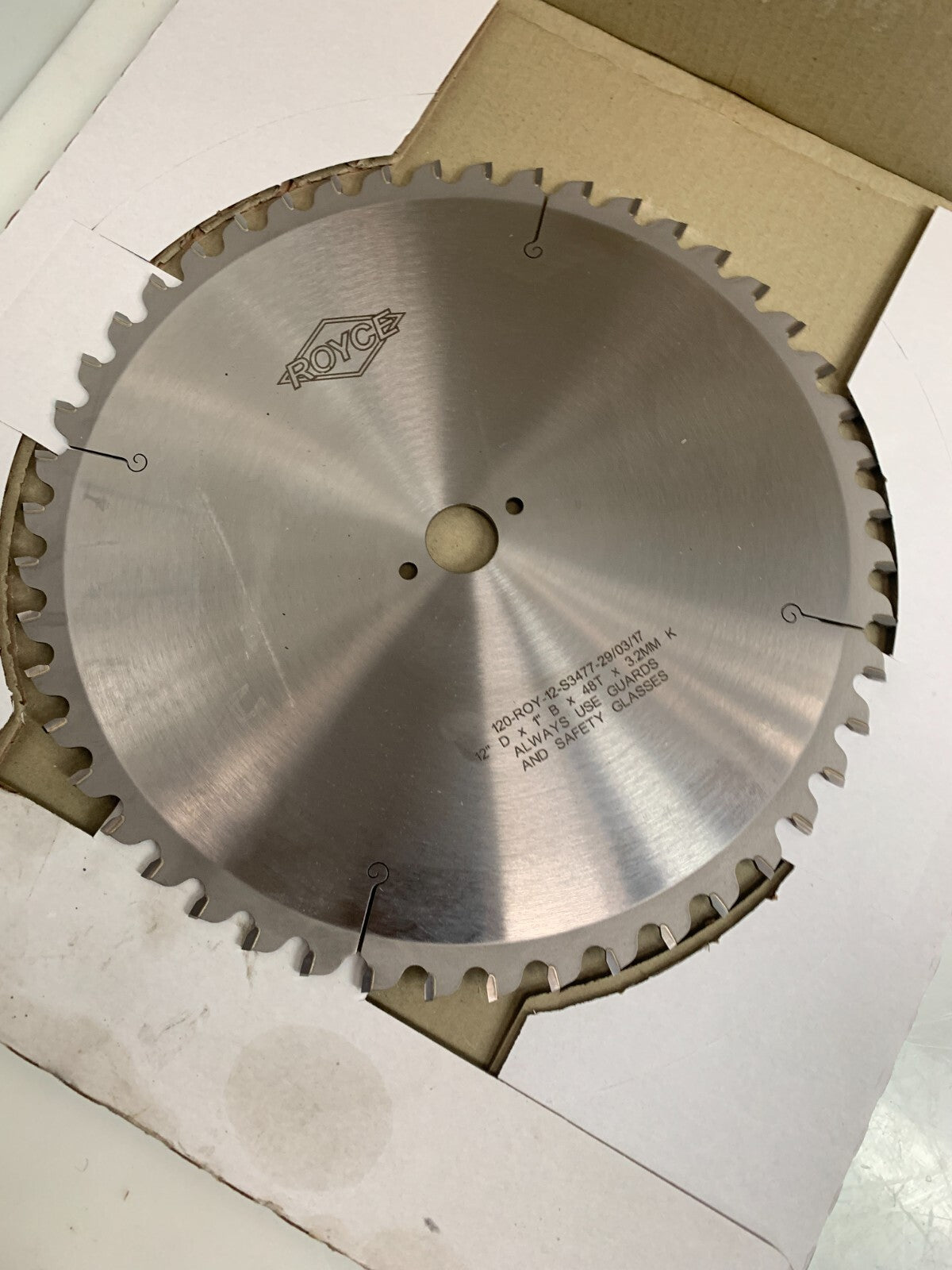 ROYCE AYR   Professional 12'' Saw Blade