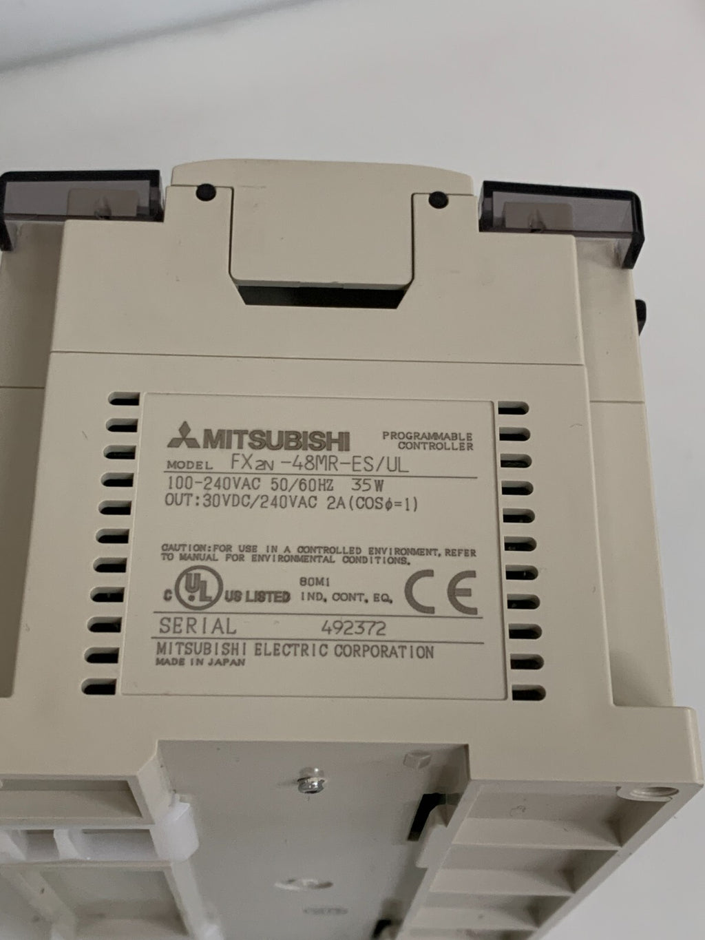 MITSUBISHI MELSEC PROGRAMMABLE CONTROLLER FX2N-48MR-ES/UL