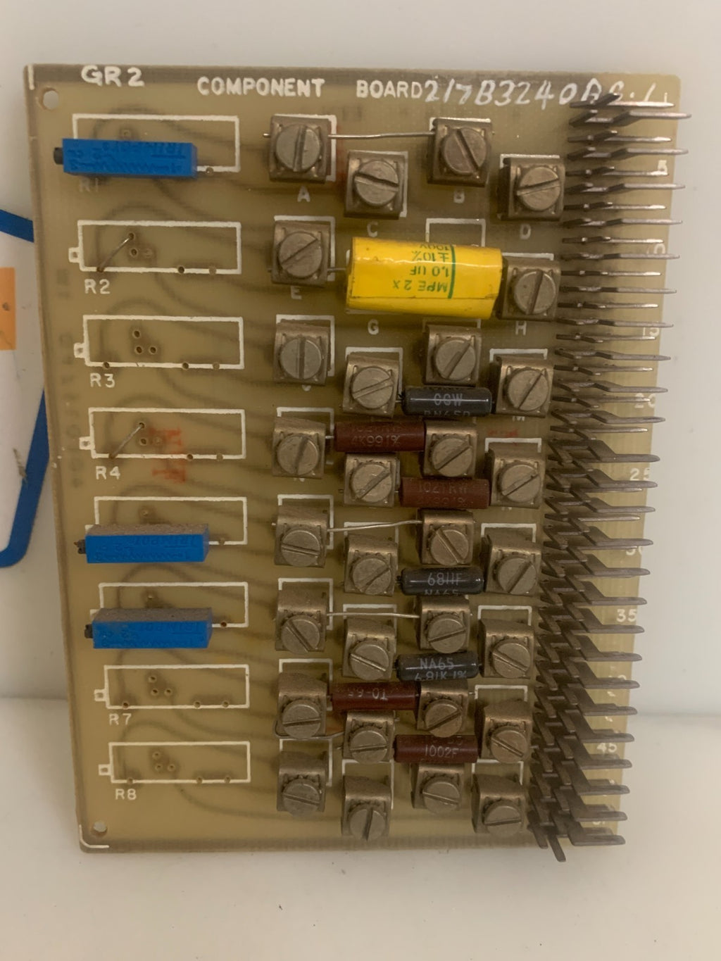 GENERAL ELECTRIC COMPONENT BOARD 217 B 3240 AG GR2