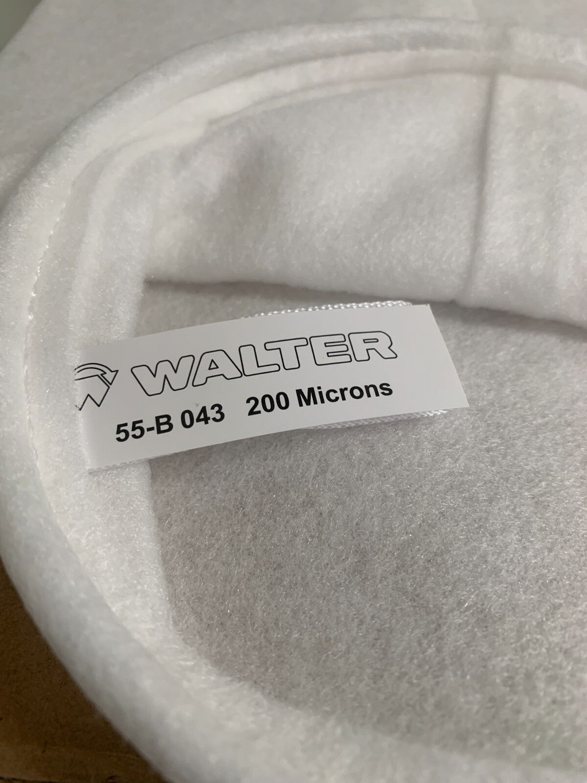 WALTER  55-D043 Disposable Filter Bag 7'' 200 Microns   6/Pack1