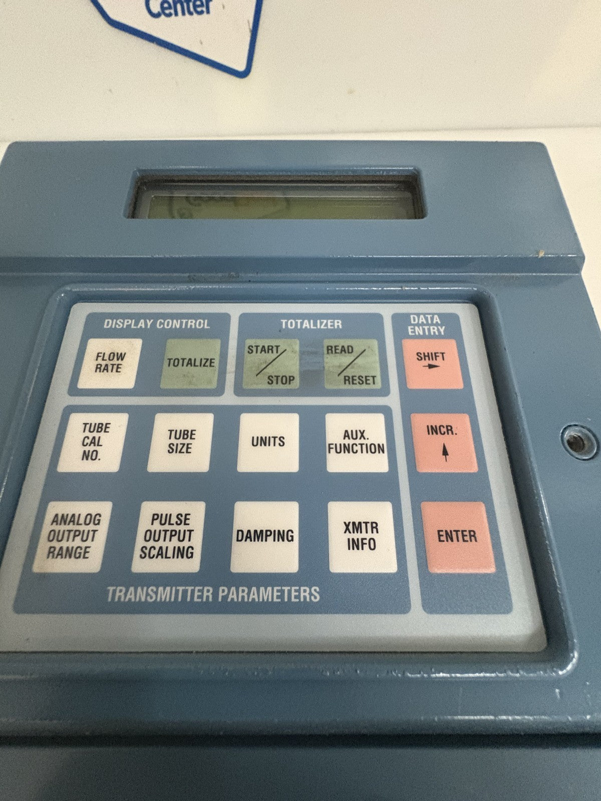 ROSEMOUNT MAGNETIC FLOW METER TRANSMITTER SMART DISPLAY #8712C-R12N5M4