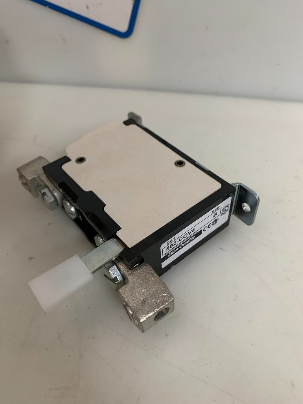 ALLEN BRADLEY MANUAL RESET OVERLOAD RELAY 592-COV4