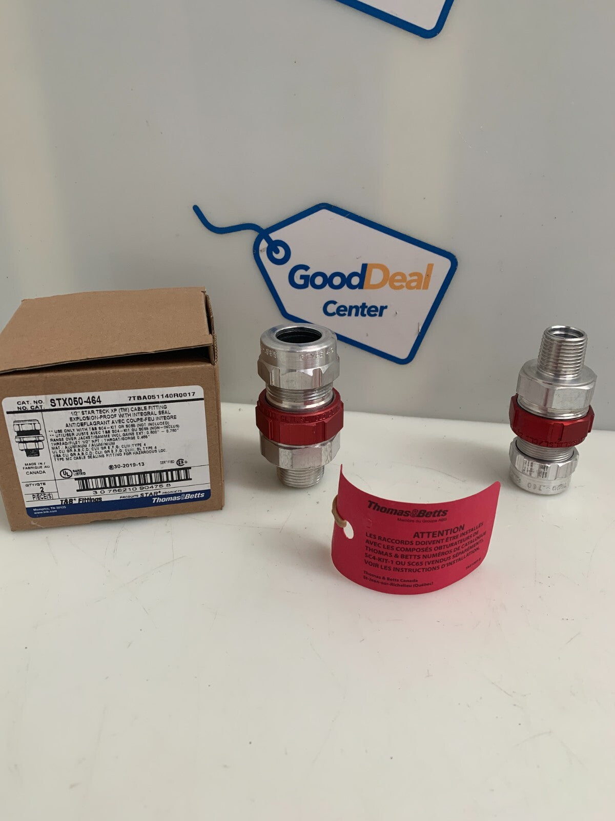 THOMAS & BETTS STX050-464 / STX050464 1/2" Star Teck XP (NEW IN BOX) 2 pieces