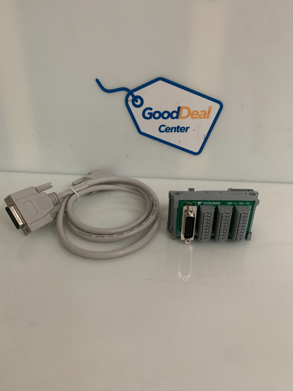 YASKAWA TERMINAL BLOCK SBK-U-VBA-XX W/CABLE
