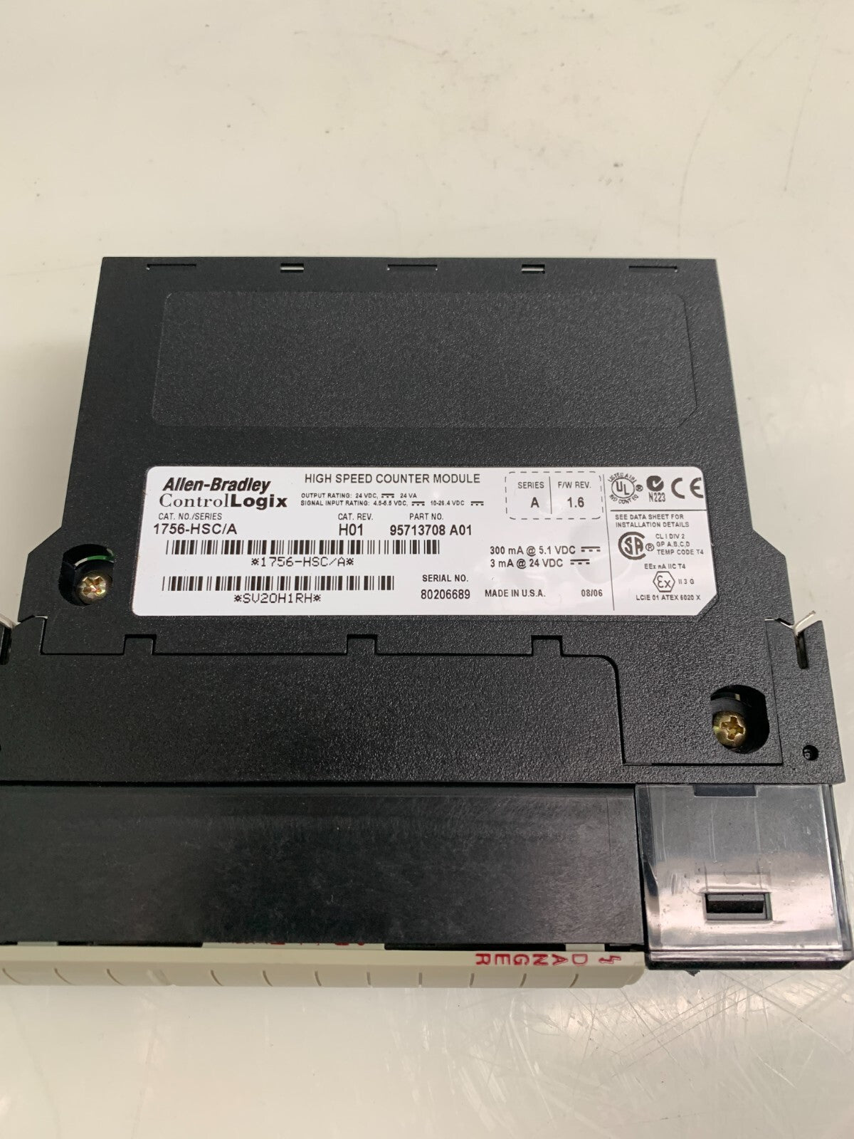 ALLEN BRADLEY / Logix   1756-HSC/A  PLC Module  H01