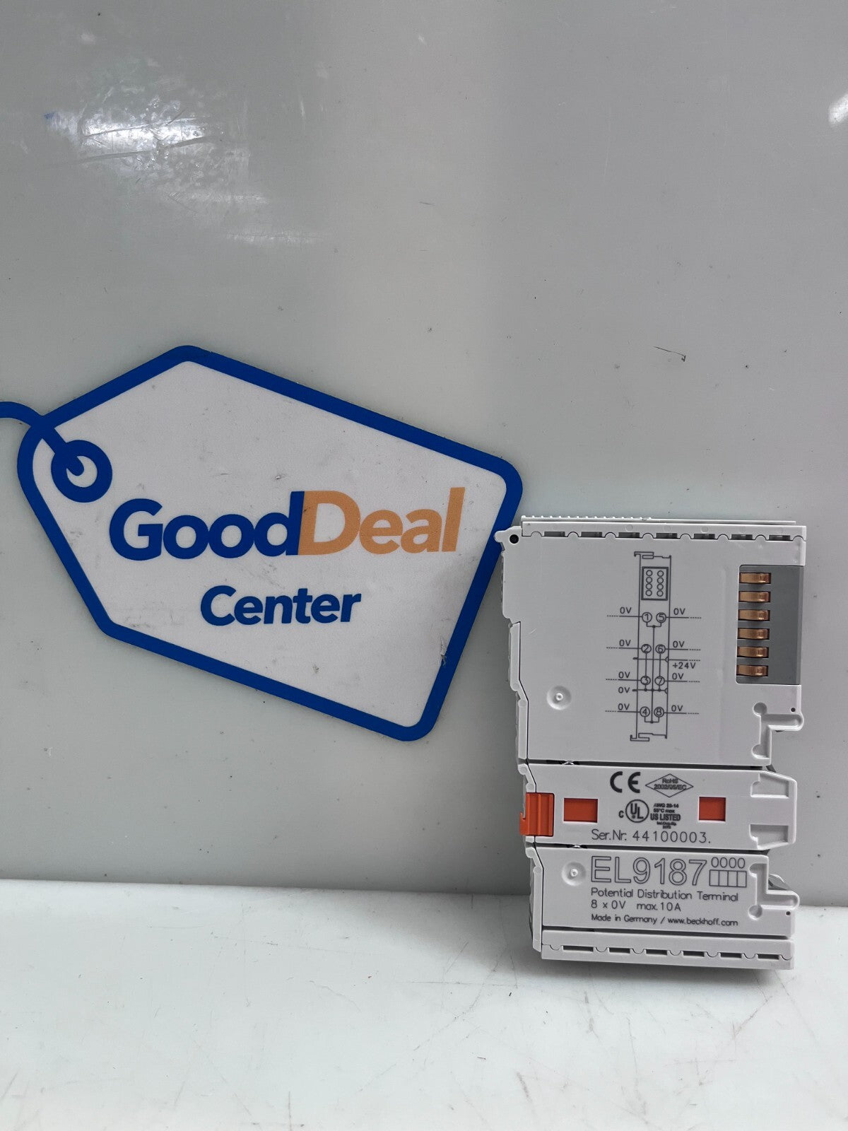 BECKHOFF EL9187-0000 Potential Distribution Terminal 44100003