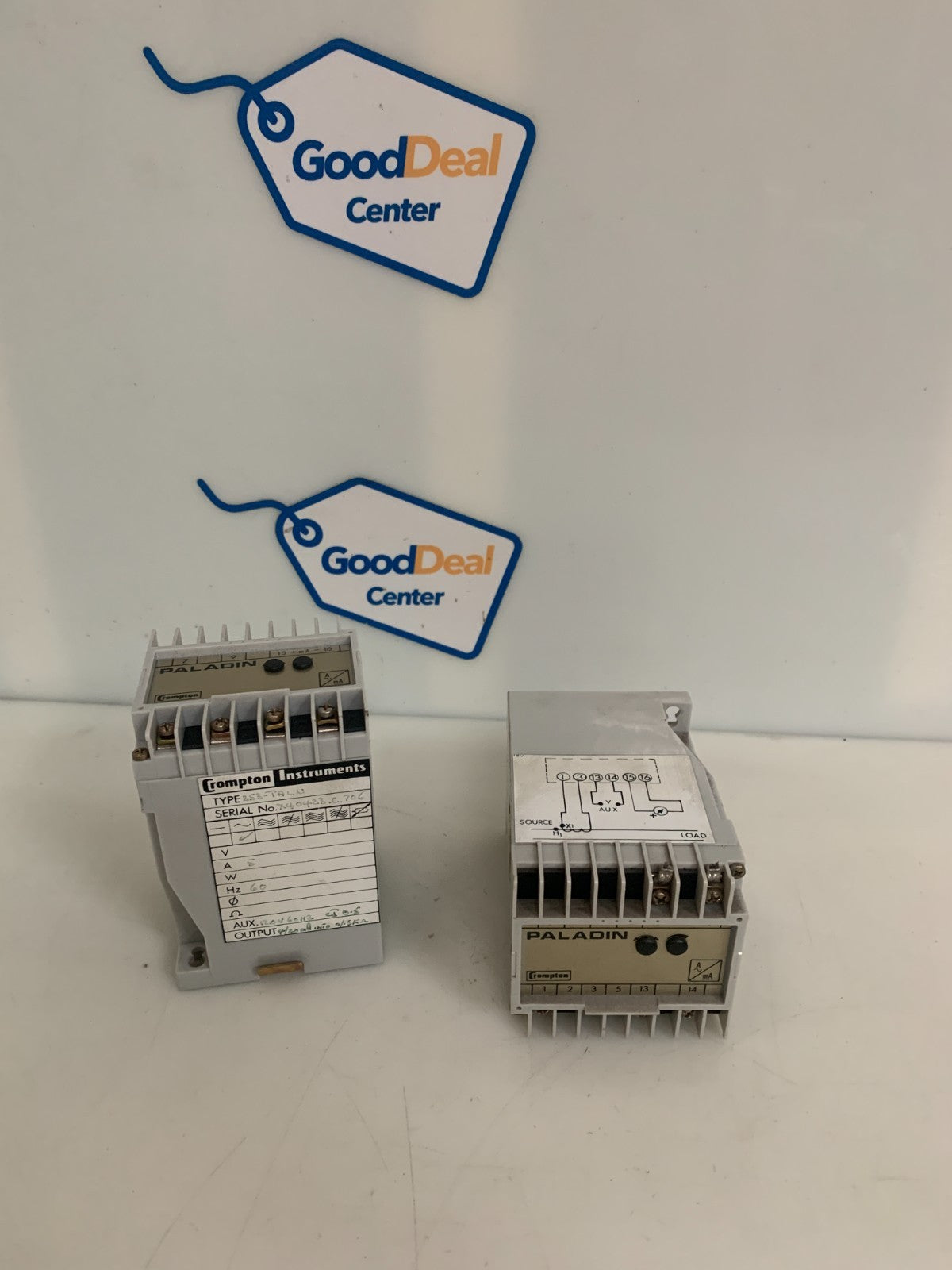 LOT OF 2 CROMPTON INST. PALADIN CURRENT TRANSDUCER 253-TALU
